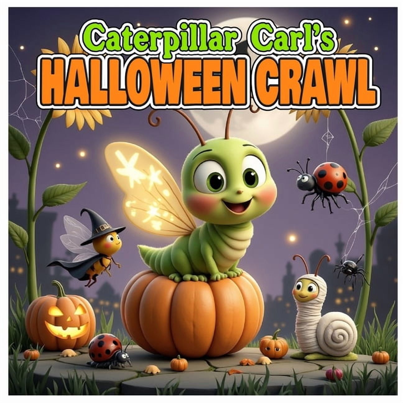 Caterpillar Carl's Halloween Crawl: Perfectly suited for a children's pictorial storybook (ages 3-5), (Paperback)
