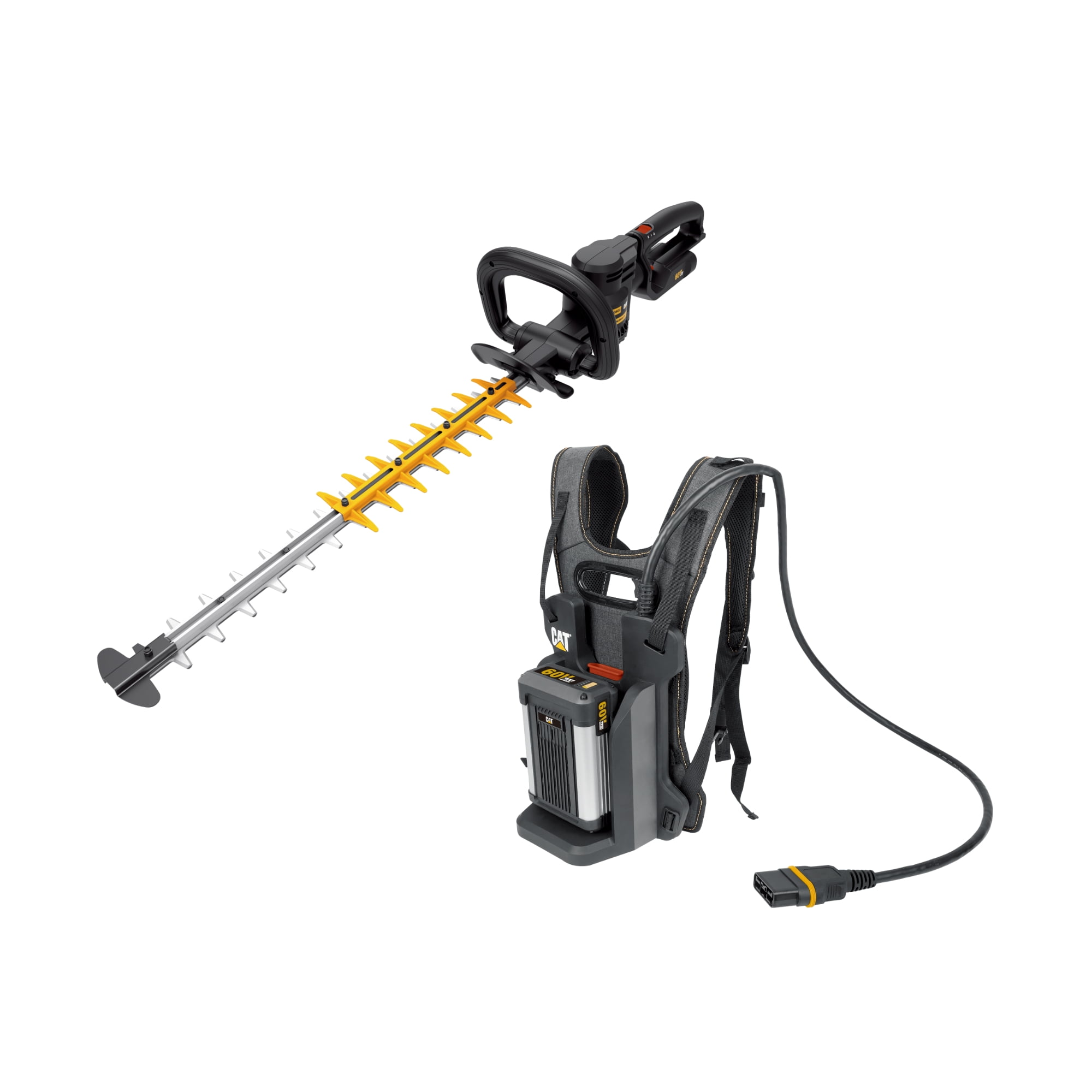 Caterpillar Cat® DG620 60V 25" Brushless 2Speed Backpack Hedge Trimmer
