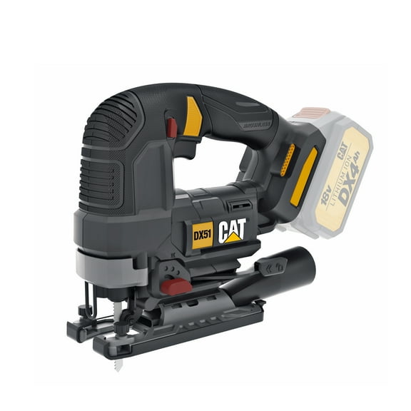 Caterpillar Cat DX51B 18V 1 FOR ALL Cordless Jig Saw with Brushless Motor (Tool Only)