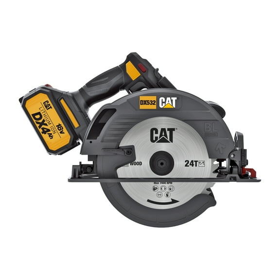Caterpillar Cat DX532 18V 1 FOR ALL 7-1/4 Cordless Circular Saw with Brushless Motor