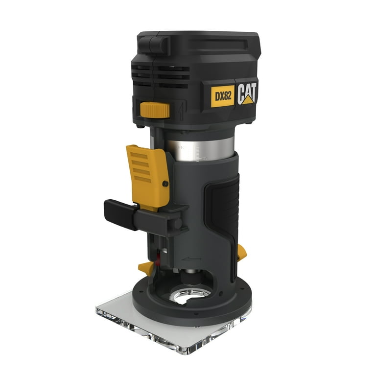 Caterpillar Cat DX82B 18V Brushless 1 4 Cordless Trim Router Tool Only Walmart