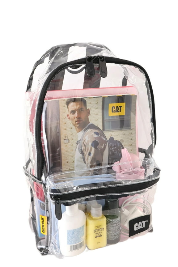 erpillar Clear Backpack,  School,Travel. Adult,CAT Backpack