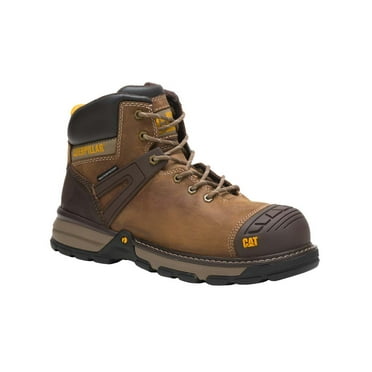 Caterpillar Excavator Superlite Waterproof Carbon Composite Toe Work Boot Men