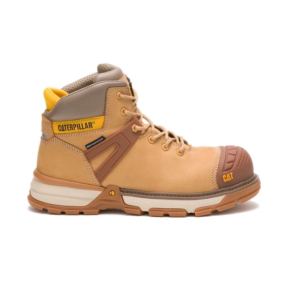 Caterpillar Excavator Superlite Waterproof Carbon Composite Toe Work Boot Men