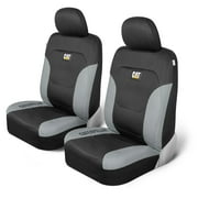 Caterpillar FlexFit Automotive Seat Covers for Cars Trucks and SUV (Set of 2) ‚Äì Car Seat Covers for Front Seats