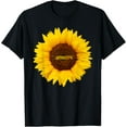 thumbnail image 1 of Caterpillar Gift For Women Men Butterfly Sunflower Lover T-Shirt, 1 of 4
