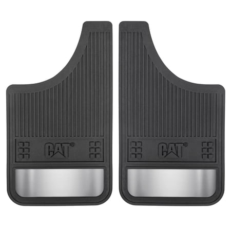 Caterpillar Heavy Duty Splash Guards Pro Mud Flaps Fender Flares with Night Reflectors