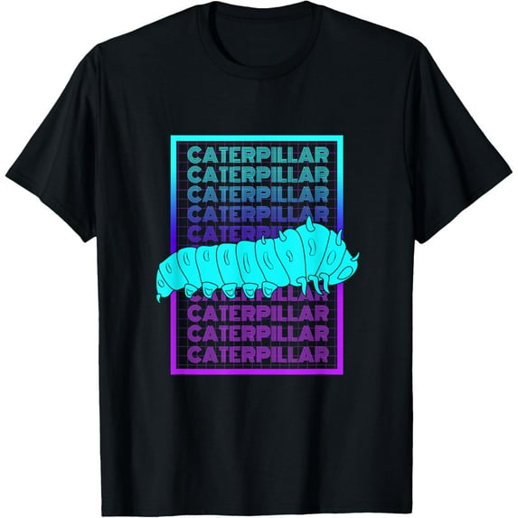 Caterpillar Insect Vintage Retro Caterpillar T-Shirt