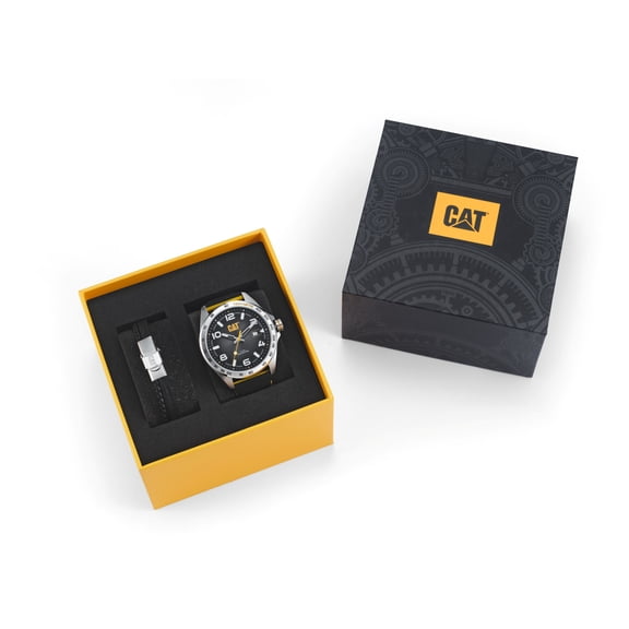 Caterpillar Men Watch & Bracelet Gift Box Set (SET.QE.141.21.132)