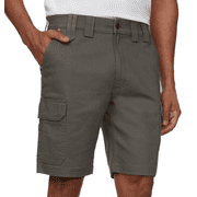 Caterpillar Mens Cargo Shorts, Gray, Size 40