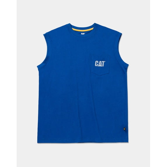 Men's Trademark Sleeveless Pocket Tee | CAT® WORKWEAR
