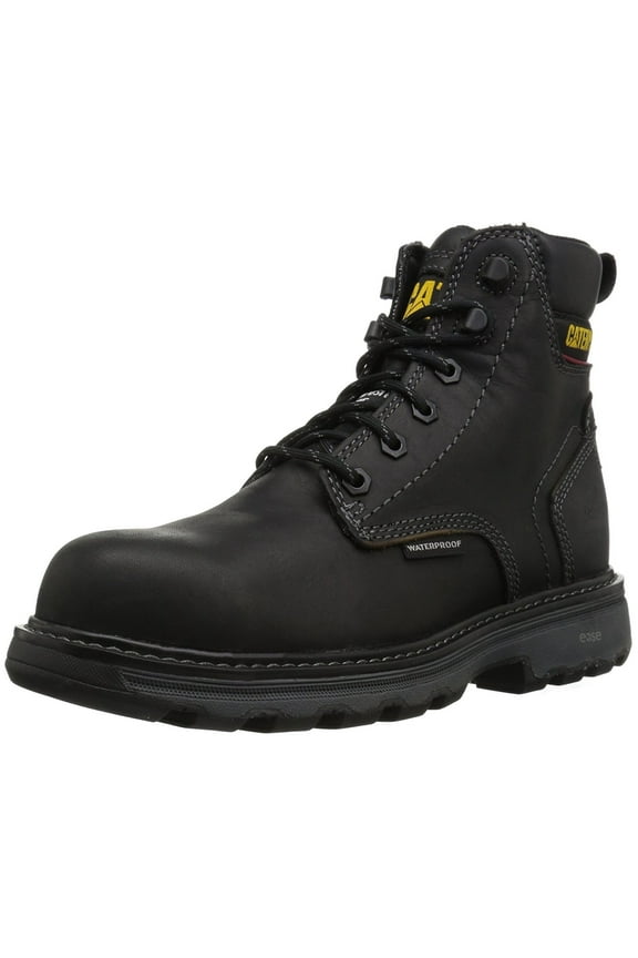 Men's Precision Comp Toe Waterproof Work Boot, Black, 7 M US