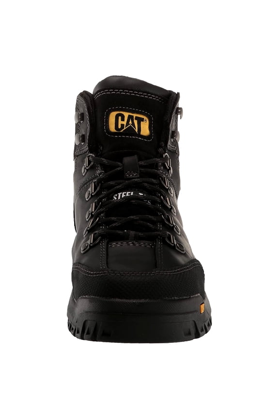 Men's Threshold Waterproof Steel Toe Work Boot Black - P90936