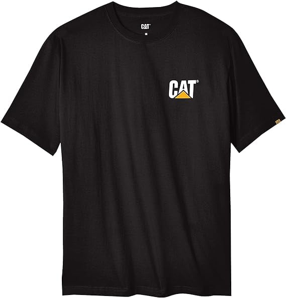 Caterpillar Men's Trademark TShirt (Regular and Big & Tall Sizes