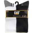 thumbnail image 1 of Caterpillar Men's Workwear Boot Crew Socks 6-Pack Multi, 1 of 5