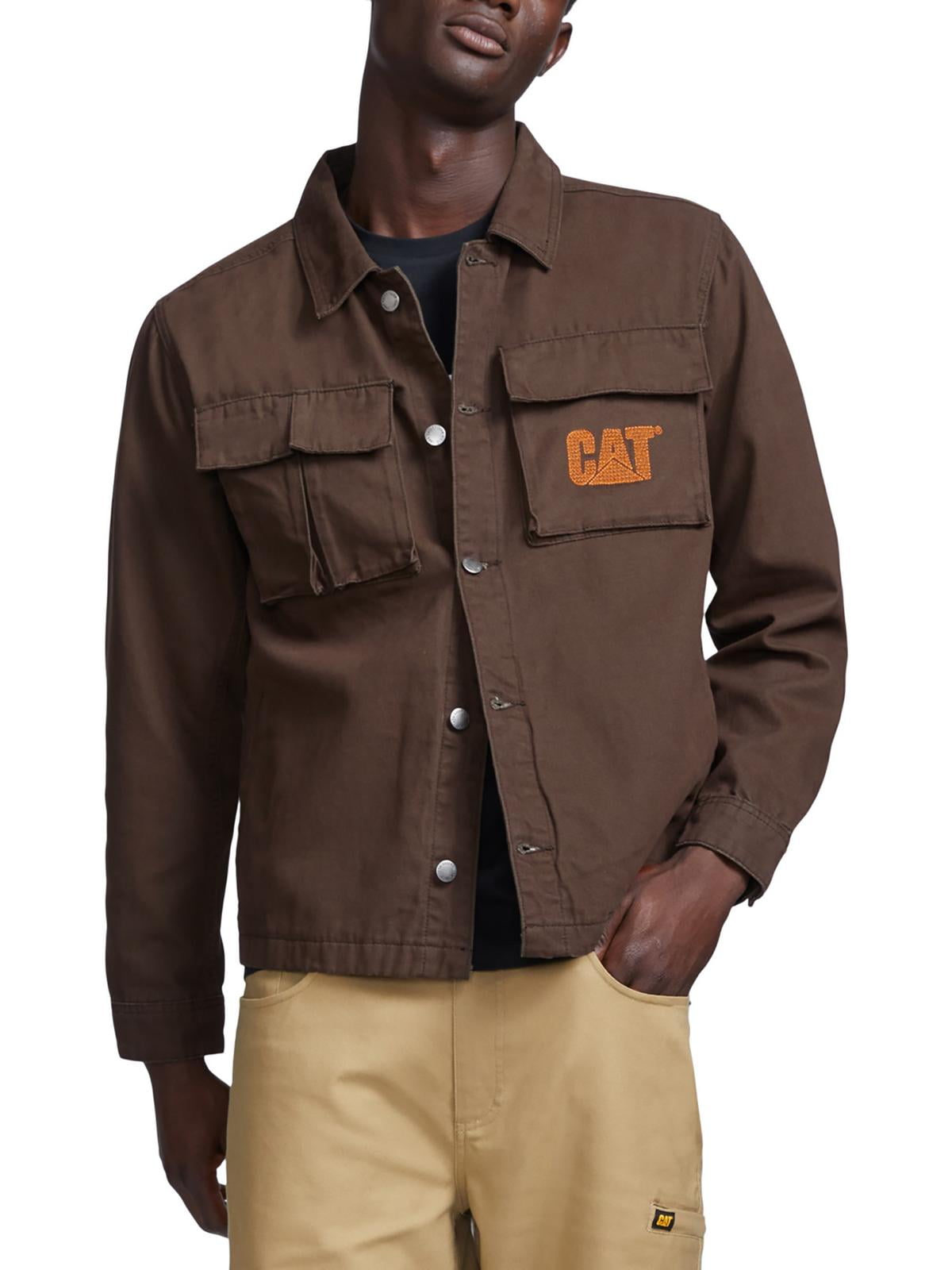 Caterpillar Mens Urban Passage Denim Short Shirt Jacket
