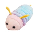 thumbnail image 1 of Caterpillar Plush Toy, Tie-dye Gradient, 1 Piece, Soft Cuddly Stuffed Toy for Kids Gift Home Decor, 1 of 6