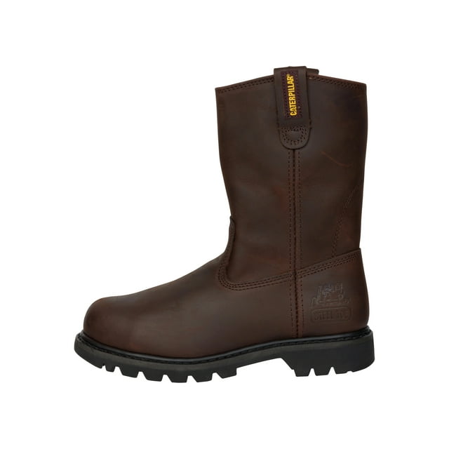 Caterpillar Revolver Steel Toe Work Boot Men Brown