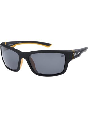 Ridge Mens Wrap Polarized Sunglasses, 59 Mm