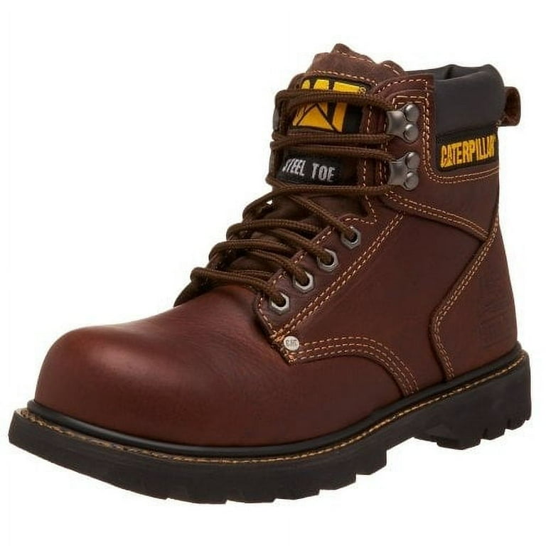 Caterpillar Second Shift Steel Toe Work Boot Men Tan Walmart