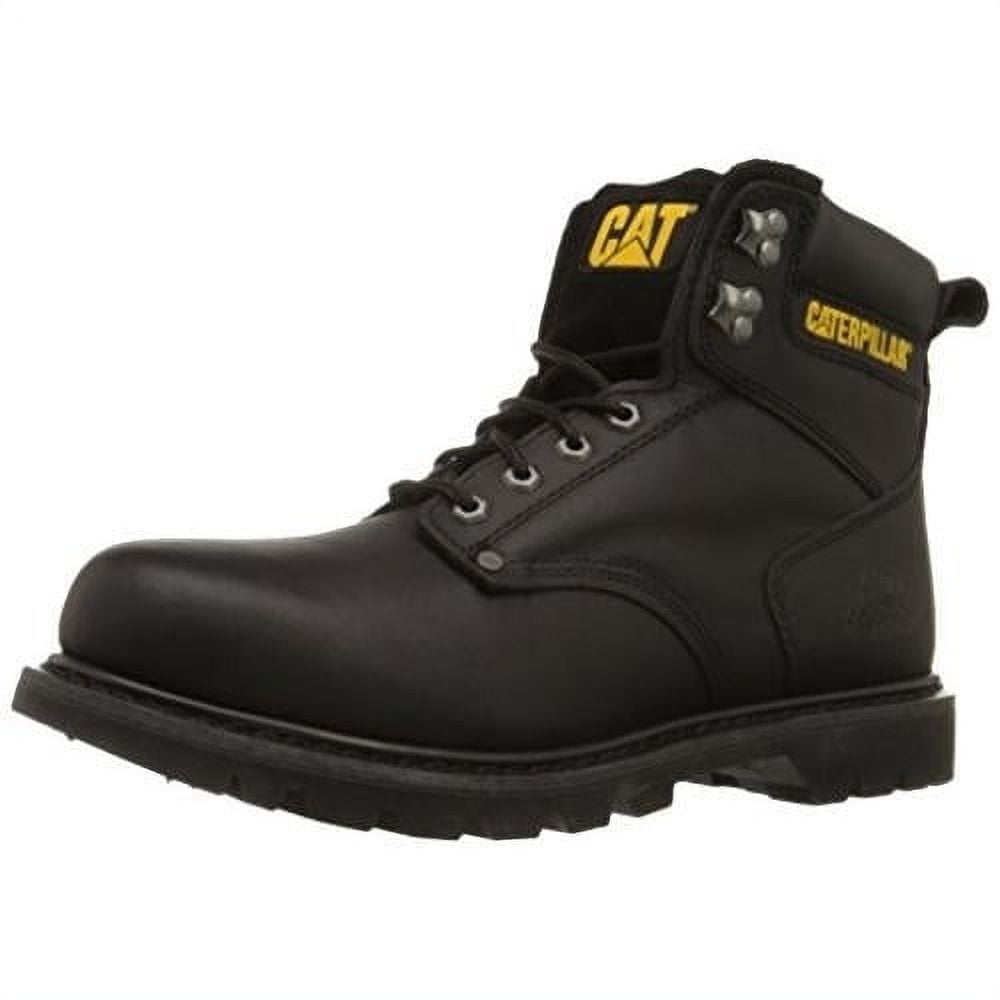Caterpillar Men's 2nd Shift 6" Plain SoftToe Work Boot BLACK