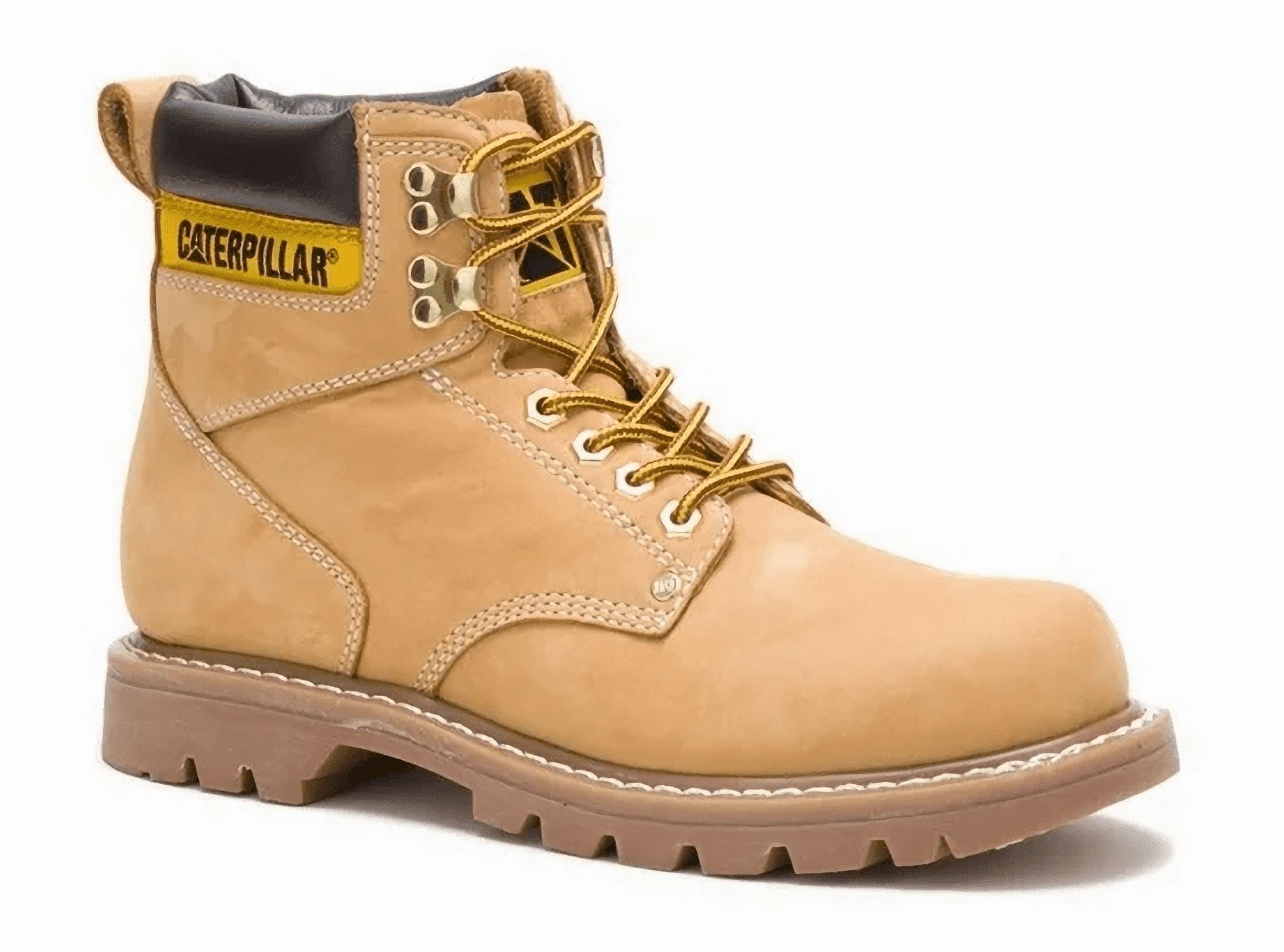 Caterpillar Second Shift Work Boot Men Honey Size 11