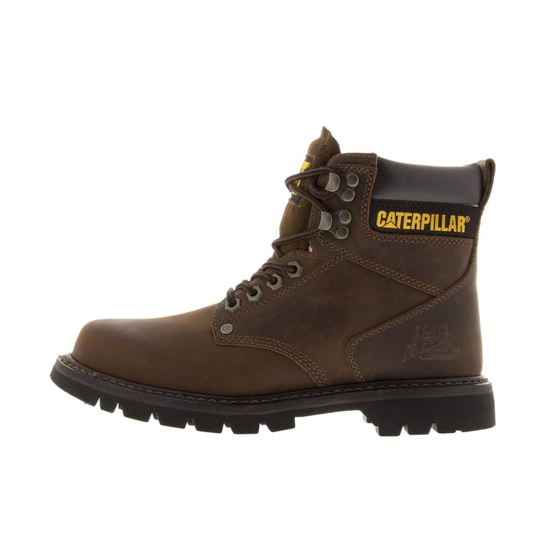 CAT★ CAT, Second Shift Work Boot Men, Size 10, Dark Brown - Walmart.com