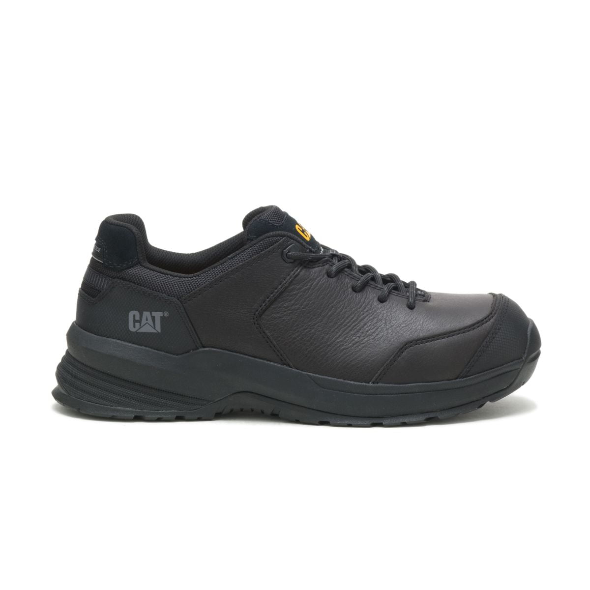 Caterpillar Streamline 2.0 Leather Composite Toe Work Shoe Men Black 