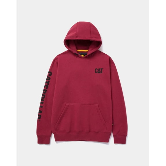 Caterpillar TM Banner Hooded Sweatshirt Brick