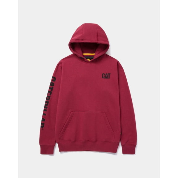 Caterpillar TM Banner Hooded Sweatshirt Brick