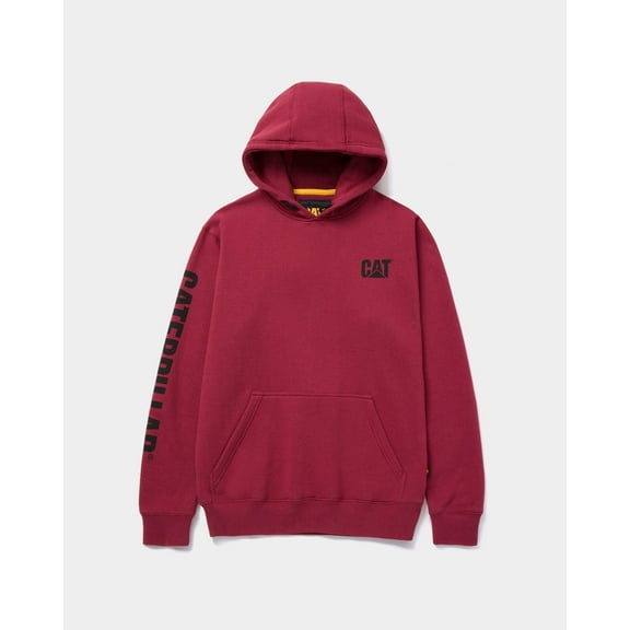 Caterpillar TM Banner Hooded Sweatshirt Brick
