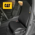 thumbnail image 1 of Caterpillar Waterproof Automotive Seat Cover for Cars Trucks and SUVs, 1 Piece  Durable Neoprene Seat Protector for Front Seats, Black Car Seat Cover with Black Trim, 1 of 9