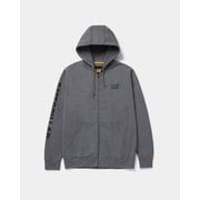 Caterpillar Workwear Men's Full Zip Hoodie Heather Gray - W10840-004
