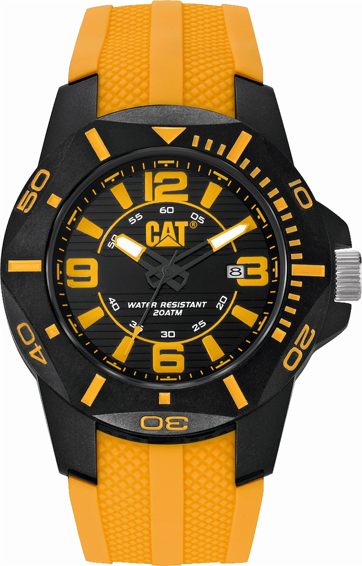 CAT CATERPILLAR キャタピラー 腕時計　クオーツ　新品交換ベルト付 Yahoo!オークション -「caterpillar」(アクセサリー、時計) の