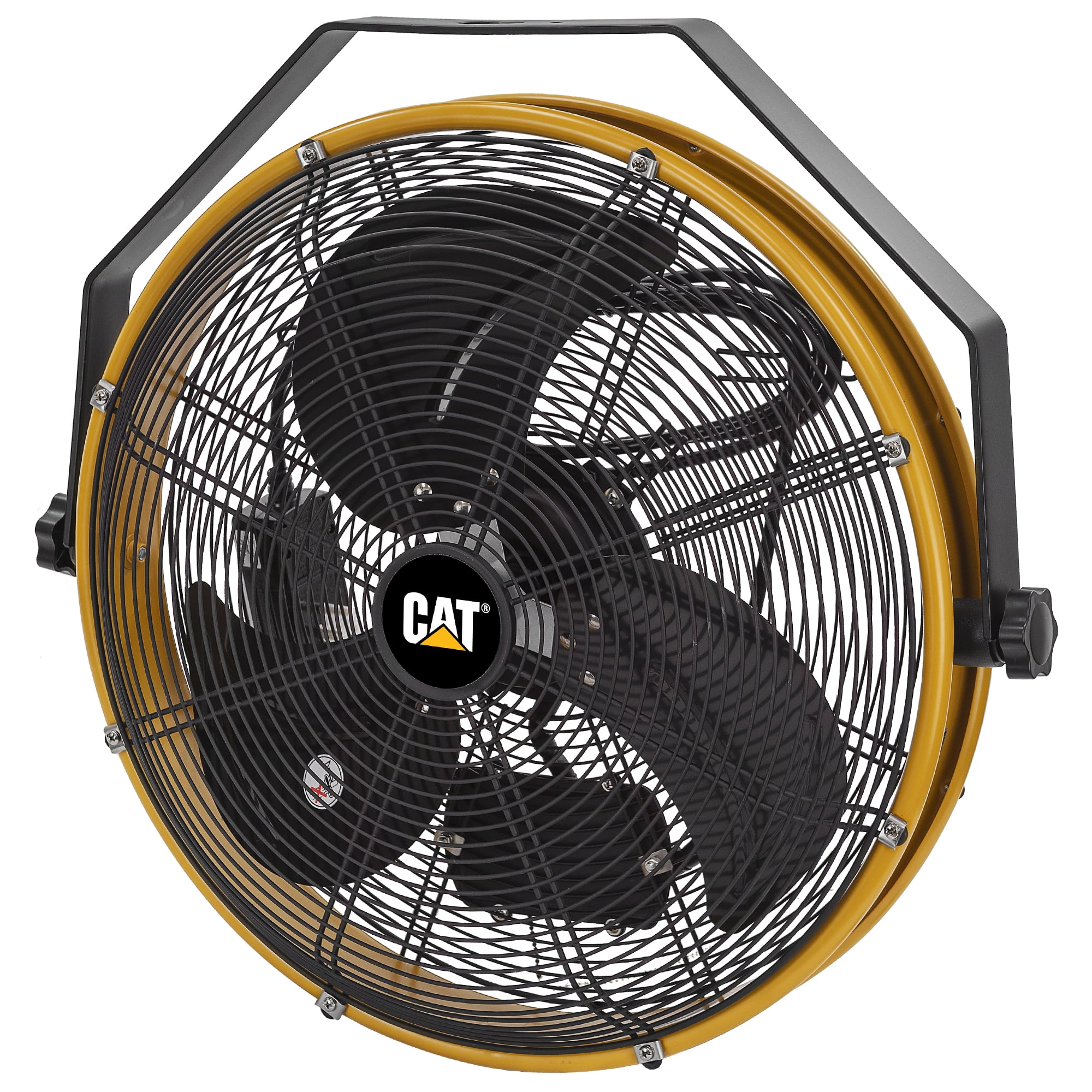 Caterpillar® fan 18" Indoor/Outdoor IPX4 Weatherproof High-Velocity Wall Mounted Shroud Fan, 4,000 CFM