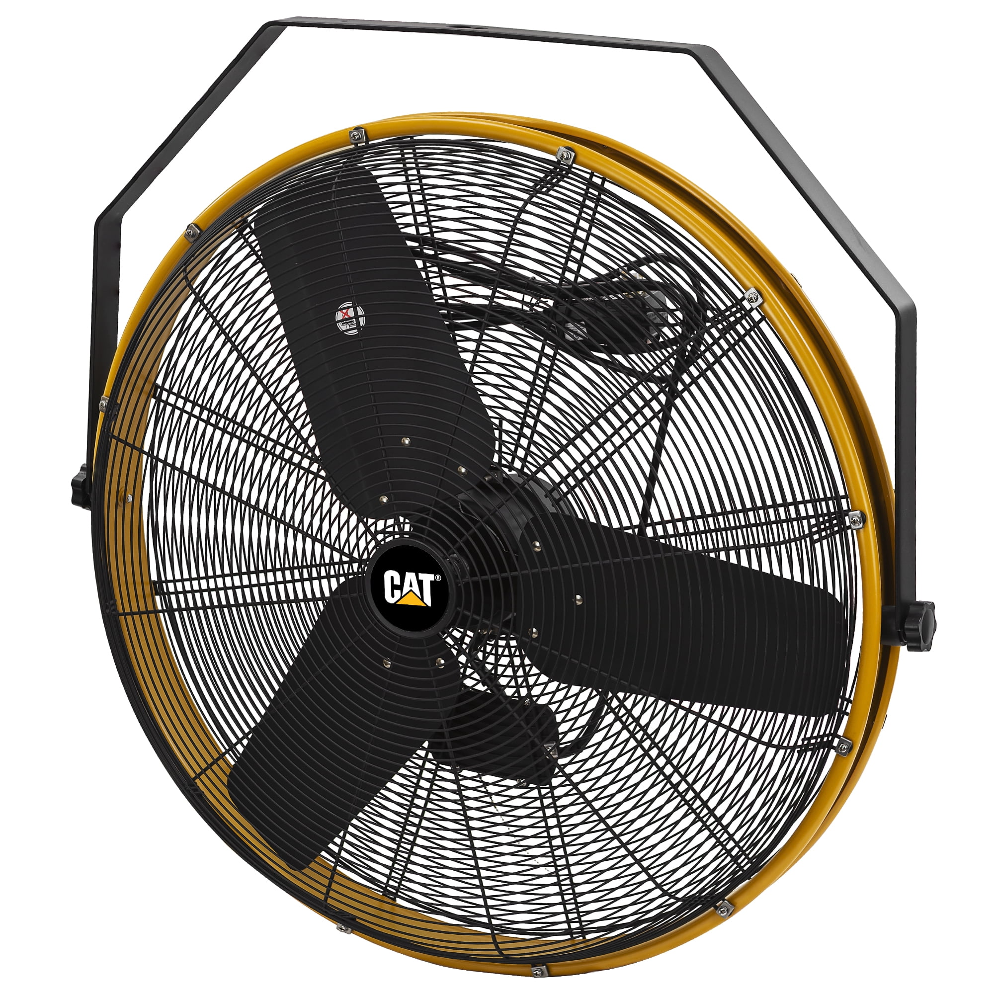 Caterpillar® fan 30" Indoor/Outdoor IPX4 Weatherproof High-Velocity Wall Mounted Shroud Fan, 8,900 CFM