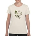 thumbnail image 1 of Catesby Bird Botanical Art T-Shirt Women -Mark Catesby Designs, Female Small, 1 of 4