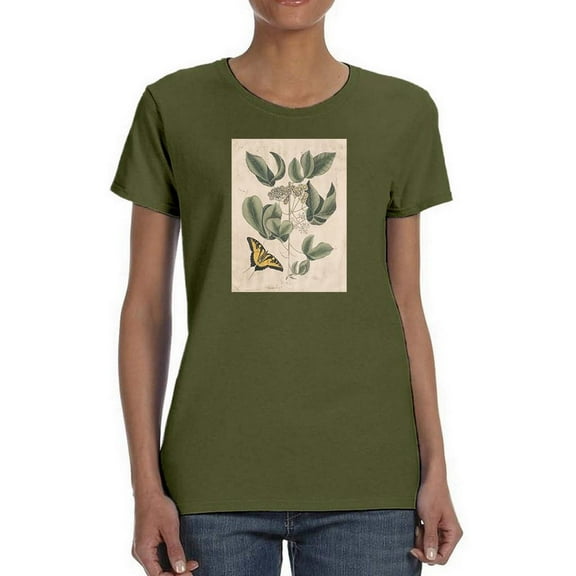 Catesby Butterfly T-Shirt Women -Mark Catesby Designs, Female 3X-Large