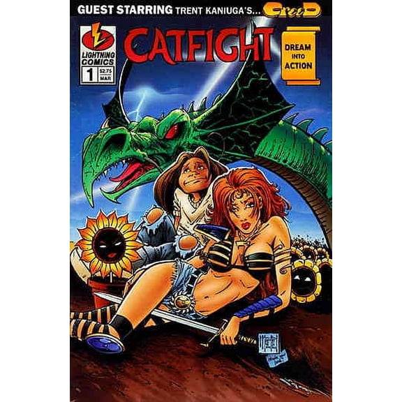 Catfight: Dream into Action #1 VF ; Lightning Comic Book
