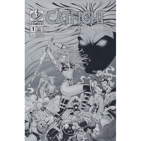 Catfight: Escape from Limbo #1E VF ; Lightning Comic Book