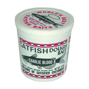 Catfish Charlie Dough Bait Blood B Premolded for Catfish Fishing