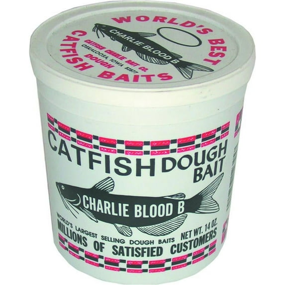 Catfish Charlie Dough Bait.  Charlie Blood B
