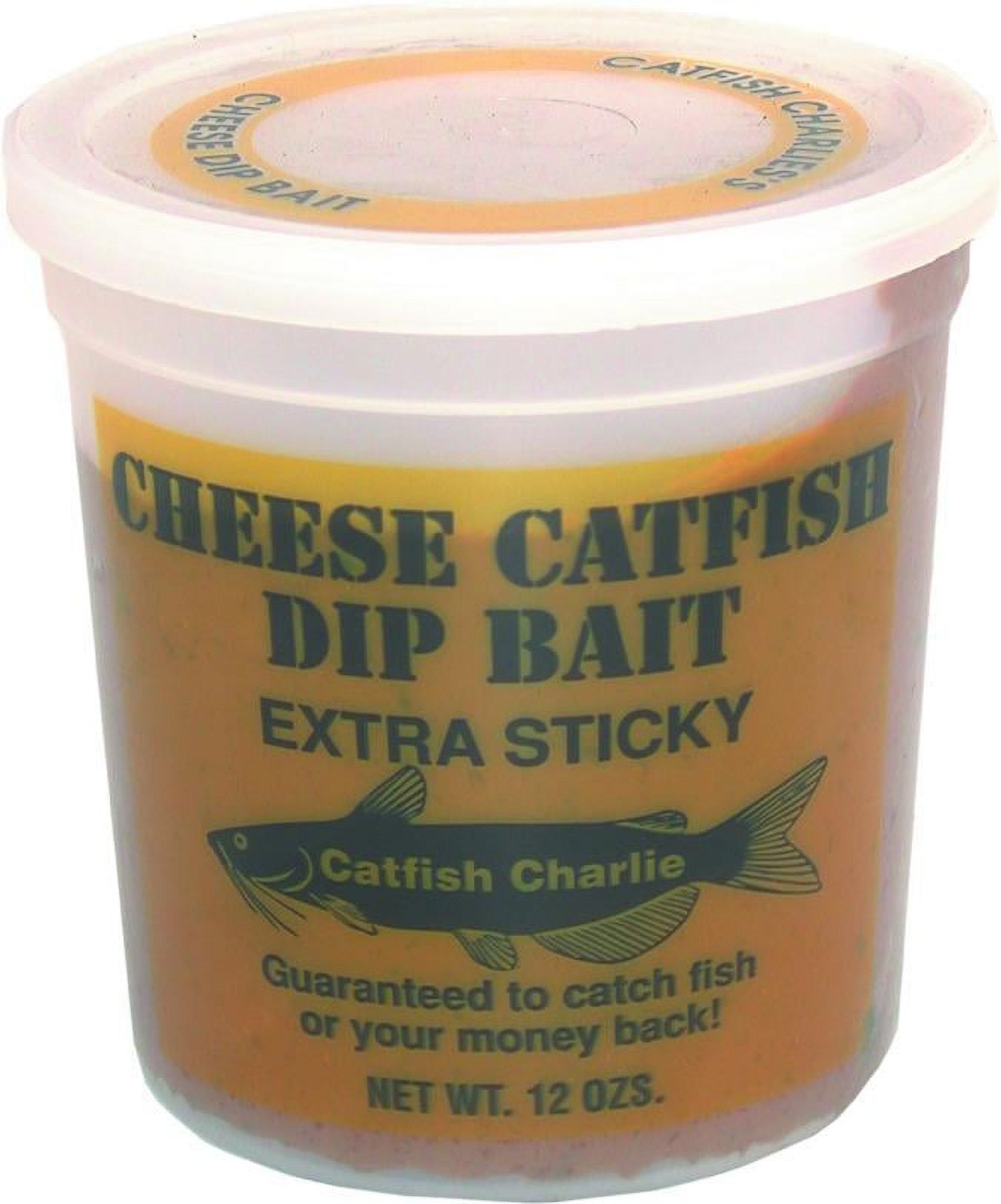 Catfish Charlie LD1212 Dip Bait Cheese 12oz
