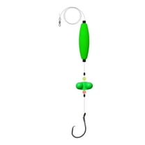 Catfish Fishing Float Rig European Style Long Bobber with Hook and Rattle for Anglers Tackle for Long Casting Drift Supplies