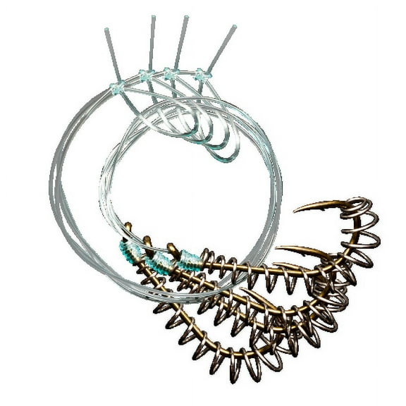 Catfish Pre-Rigged Spring Dough Bait Hooks - #4/0