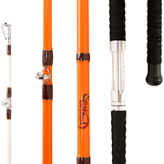 Catfish Pro Tournament Series 2.0 7 6" One Piece Spinning Rod Heavy Action, Full Glow-in-the-Dark Fishing Rod