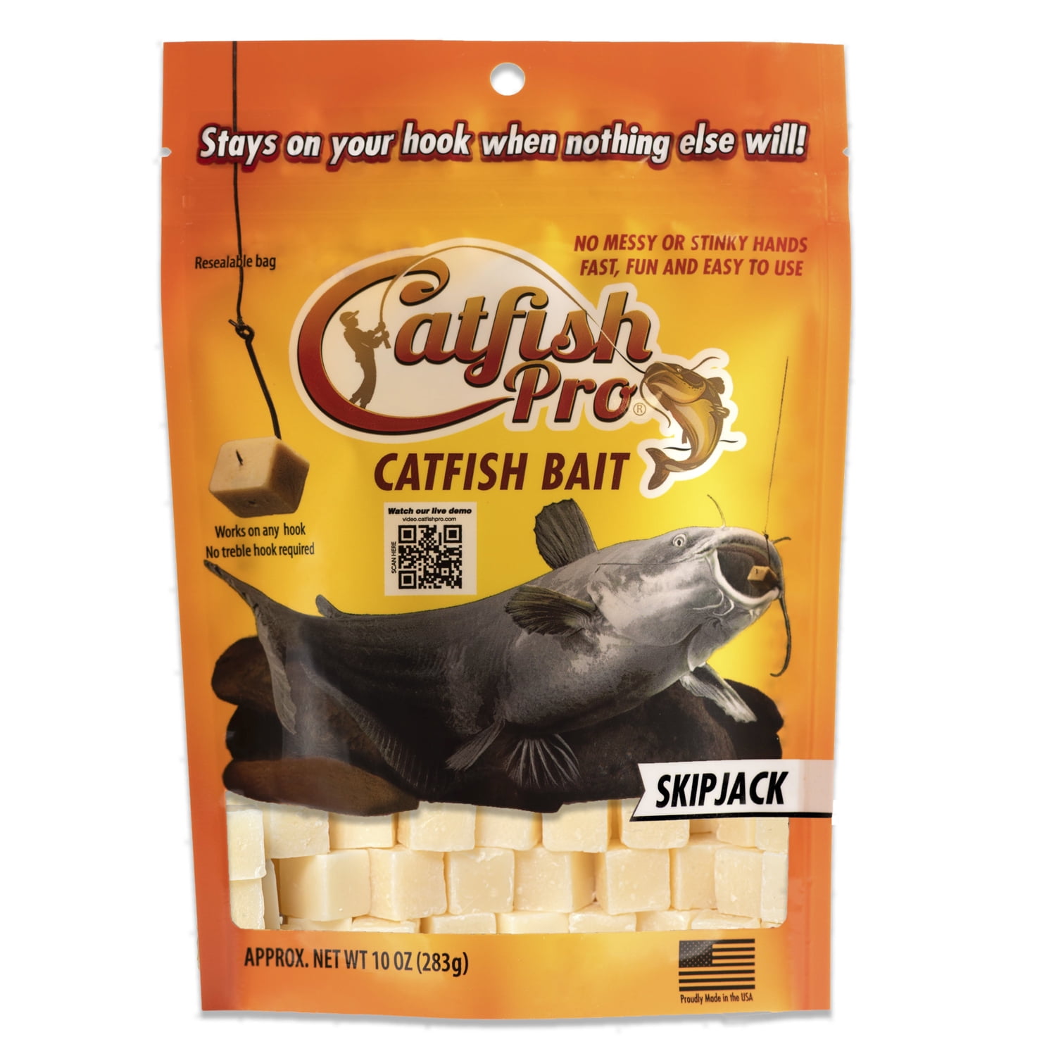 Catfish Pro Original Catfish Bait Fishing with Rod Reel Trotline