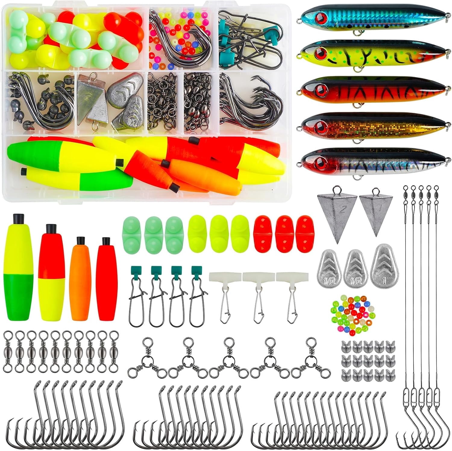 Catfish Rig Catfishing Tackle Making Kit, 170pcs Santee Cooper Rig ...