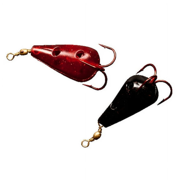 Catfish Teardrop Lures - Red & Black