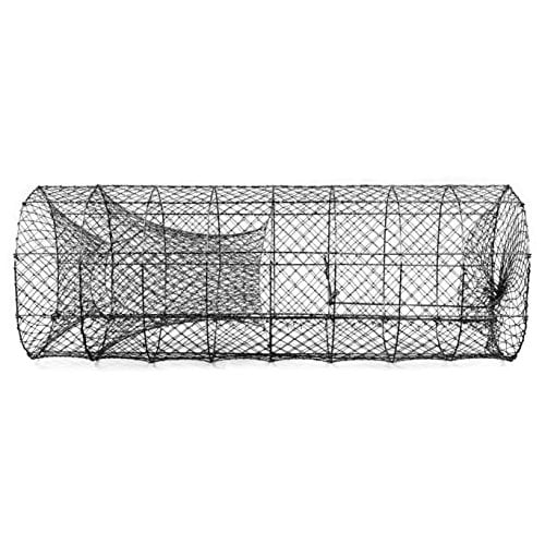 Catfish Wire Trap, Hoop Net. Not Collapsible. 19 X 48 Inch Trap, 1 Inch Square Netting